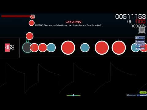 [Taiko Chart] Abstract 64 - Fastest Game of Pong