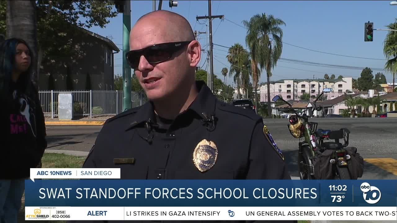 Police activity in Mid-City leads to closure of 2 area schools