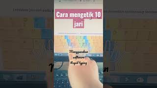 cara mengetik 10 jari dengan software rapid typing#tutorial #mengetik #10jari#belajarkomputer cara mengetik 10 jari dengan software rapid typing#tutorial #mengetik #10jari#belajarkomputer