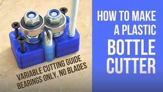 Bottle Cutter With Variable Guide, No Blades