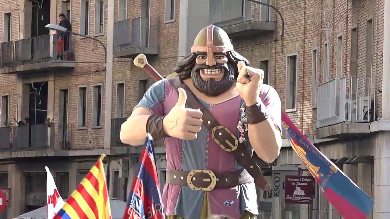 Cercavila de la Trobada de Penyes Barcelonistes a Figueres