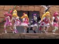 よみうりランド プリキュアオールスターズ 歴代プリキュア4人と夢のコラボショー