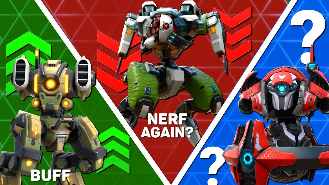 Последнее обновление баланса в Механической Арене!!!