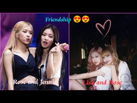 friendship of Rose and Jennie 😘😘 and rose and Lisa 😍😍💗💗🤭🤭❣️❣️whatsapp status