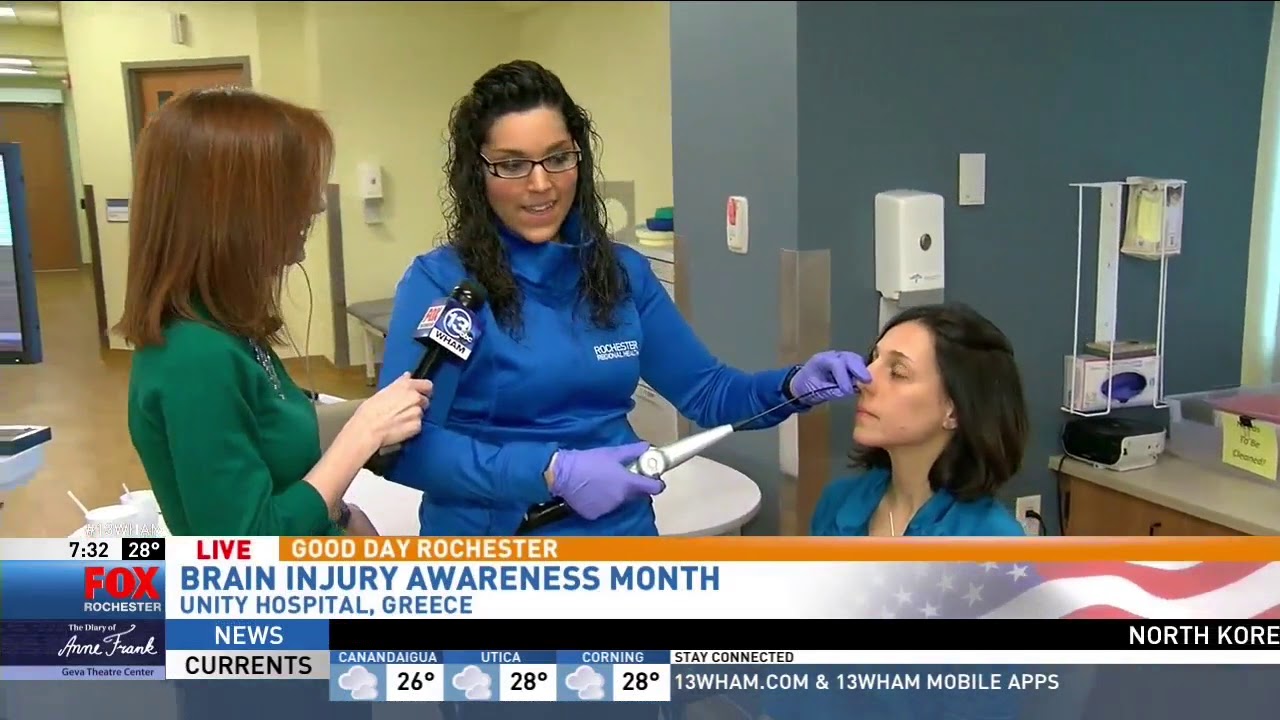 Brain Injury Awareness Month at Golisano Restorative Neurology & Rehabilitation Center (3/6) - YouTube