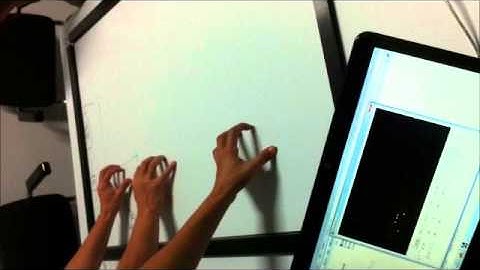 Multi Touch For IR Frame and Whiteboard.wmv