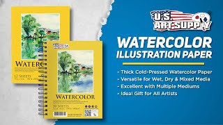 Watercolor Premium Painting Paper Pads - For Beginner to Advanced