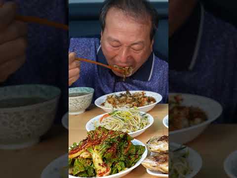 직접 말린 시래기로 시래기 국과 밥! #먹방 #shorts #요리