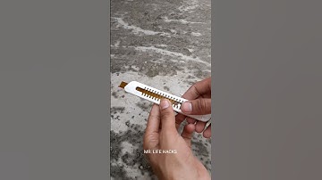 Hacksaw Blade Cool Idea