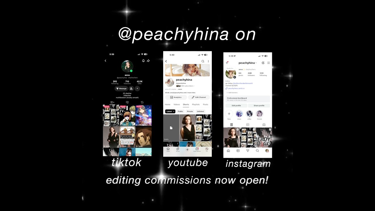 editing commissions now open!
