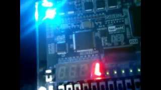 smal calculator using altera de0