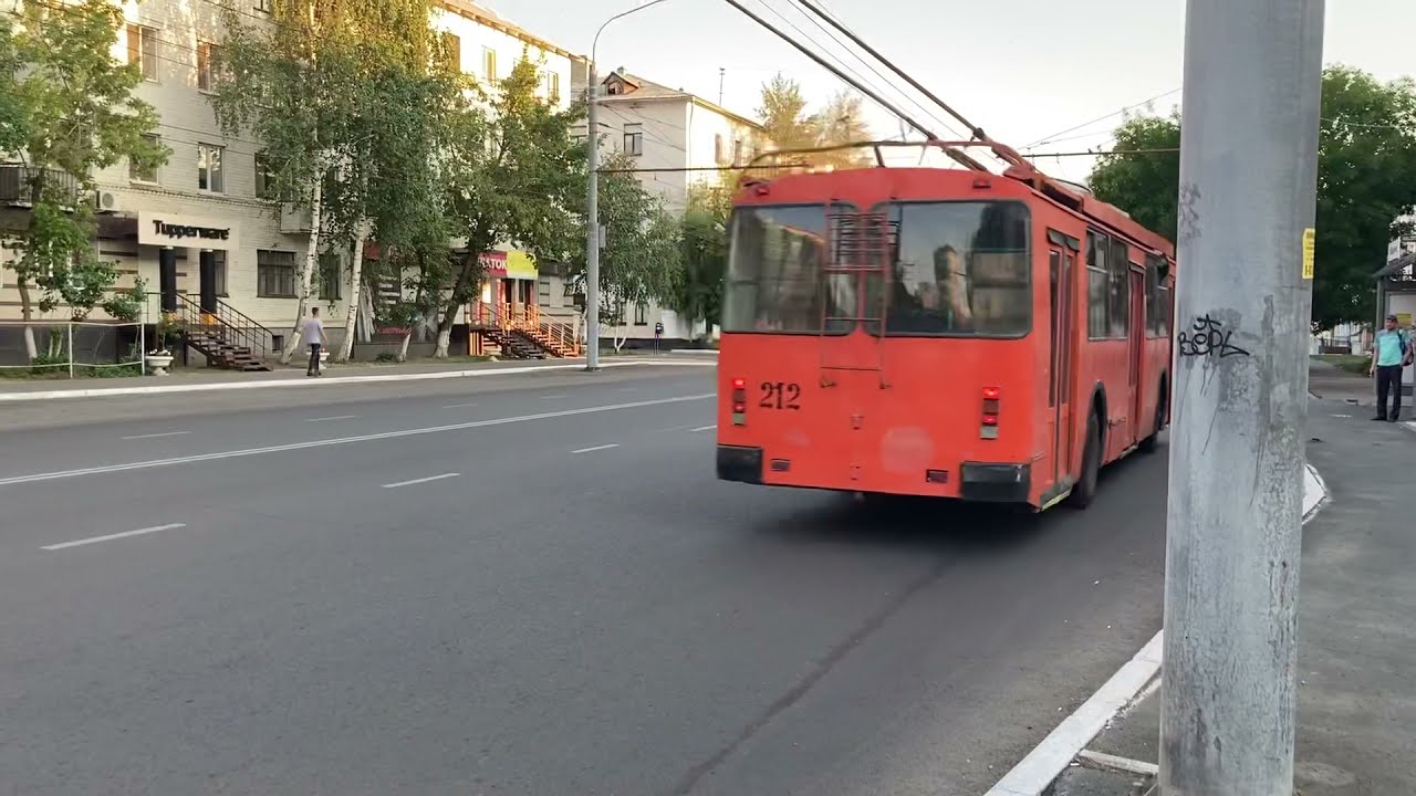Троллейбусы в Оренбурге в июле 2021/ Trolleybuses in Orenburg in July 2021