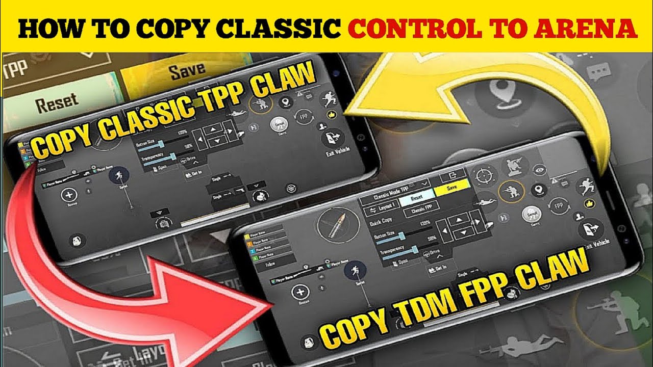HOW TO COPY CLASSIC CONTROL TO ARENA | BGMI / PUBG MOBILE ARENA SETTINGS | ARENA CONTROL COPY GUIDE