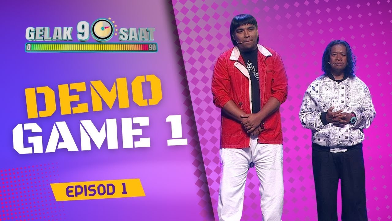 Gelak 90 Saat - Ali Puteh & Man Raja Lawak (Demo permainan 1)