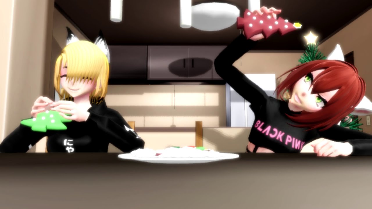 [MMD x MEME] Ты уже ЗА... [Laura (Me) and Veronika]