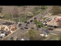 Live chopper 7 over scene of valparaiso police shooting