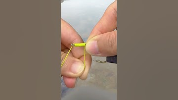 Các Cần thủ dùng cách nào vậy.em cứ buộc kiểu này nhanh -gọn - đẹp! #luoicau #buocluoi #marisfishing