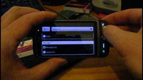 FX Camera App On The Google Android HTC Desire Phone