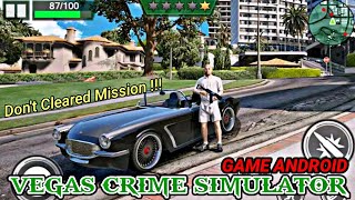 VEGAS CRIME SIMULATOR || Game Android (Gua Ga Paham Misi di Game Ini !!) screenshot 1