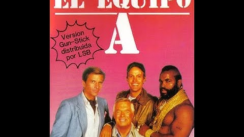 The A-Team (1985) - Commodore 64 Cassette C64 (Full Loading & Gameplay)