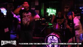 DECIMATOR Cleanse And Purify Live Heavyweights 3/29/14