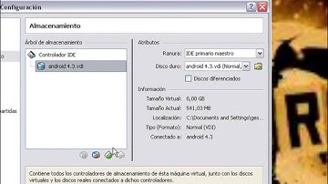 instalación de android 4.3 en virtual box