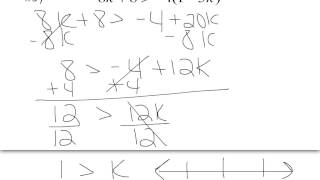 Solving Inequalities Worksheet