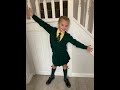 Scarlett&#39;s first day back in school for year 4, since the COVID-19 Lockdown