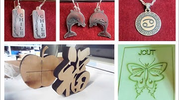 JCut Laser Cutter Samples