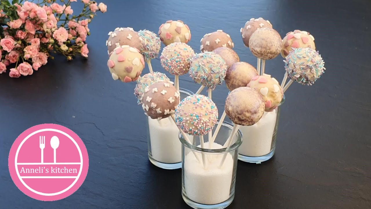 Kuchen am Stiel, leckere Cake Pops mit Silikonform backen, schnell ... Kuchen am Stiel, leckere Cake Pops mit Silikonform backen, schnell ...