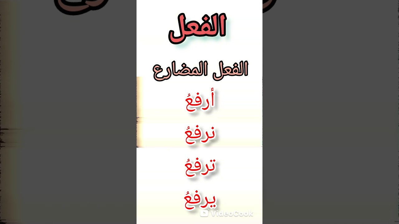 تعلم النحو من الصفر المسألة الرابعة الفعل وأنواعه