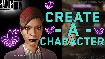 Saints Row - Character Creation - Create A Character - Saints Row Reboot - 2022