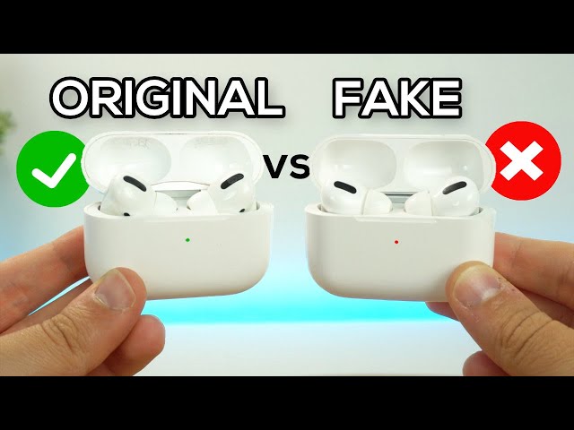 Cómo saber si los AirPods son originales o son falsos?