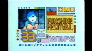 Vintage Ads - 1987-02 - WBFS 33 Miami Funshine Festival Commercial Breaks
