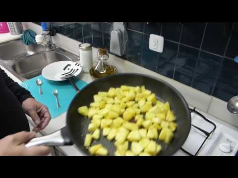 How to make caramelized pineapple