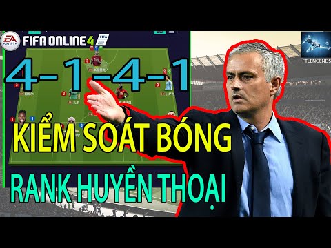FO4 | 4-1-4-1 Sơ đồ - Chiến thuật kiểm soát bóng  - FIFA Online 4 Việt Nam