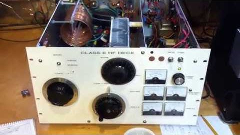 Class E Transmitter Build
