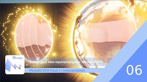 UE4 - Portals VFX Tutorials 06 - Create your own equirectangular Texture (HDR)