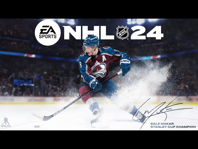 Nhl 24 Cover Athlete Cale Makar Ea Sports Game Cover Colorado