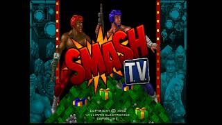 Smash T.V. attract mode (arcade) (Williams Electronics) (1990)