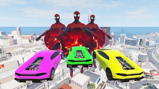 Car vs Spiderman Portal Trap - Beamng Drive | Beamng Gamer YT