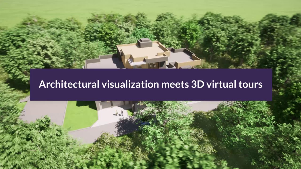 Architectural visualization meets 3D virtual tours - YouTube