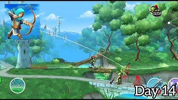Tiny Archers Game | All Day Gameplay Walkthrough | Day 14 🏹