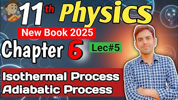 Isothermal Process and Adiabatic Process | 11th Class Physics New Book | Unit 6 Heat & Thermodynamic