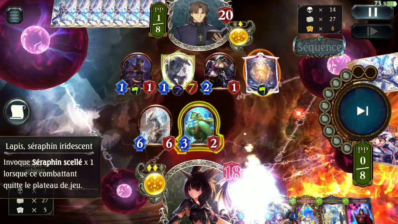 Shadowverse : Highlander Haven vs lishena - YouTube