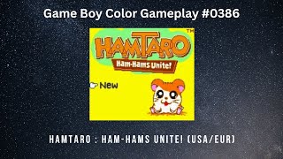 Hamtaro Ham-Hams Unite Usaeur Game Boy Color Gameplay