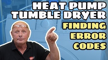 Heat pump tumble dryer finding faults and error codes Aeg, Electrolux, John lewis, Zanussi