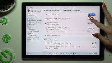 How to Connect Printer on MICROSOFT Surface Pro 7+?