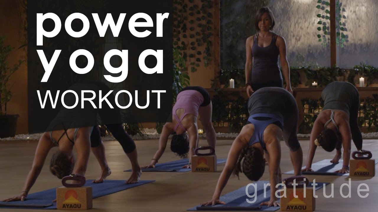 Full Body Power Yoga Workout  🙏  Gratitude
