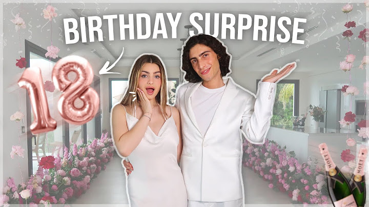 J'ORGANISE L'ANNIVERSAIRE SURPRISE DE MA SOEUR (18 ANS!)